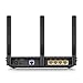 TP-Link Archer C2300 Dual Band Wireless MU-MIMO (Gigabit WLAN Router 1625Mbit/s (5GHz) + 600Mbit/s (2,4GHz), 4 Gigabit LAN Ports, 1 USB 3.0 Port, Print/Media/FTP/VPN Server) schwarz, AC2300