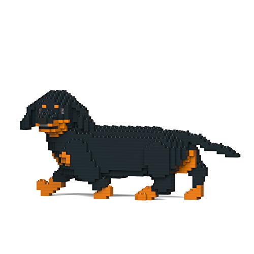 JEKCA Dachshund 06S-M01 | Dog Plastic Building Blocks | Age 14+