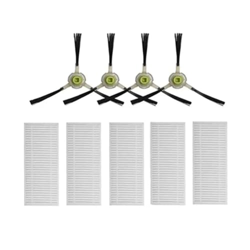 Vacuum Cleaner Side Brush Hepa Filter Parts Compatible For Lefant F1 Cleaning Side Brush Filter Replacement Accessory(Package 1)