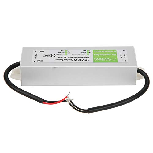 Image of 10W LED Driver Transformer, 12V /24V DC IP67 Waterproof Switching Power Supply, and Durable, Excellent Insulation, High Dielectric Strength(DC12V)