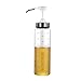 Cabilock Glass Sauce Pump Dispenser Honey Pump Bottle Dispenser Syrup Dispenser Honey Storage Jar Syrup Pourer For Kitchen Salad Dressing Hot Sauces Oyster Sauce White