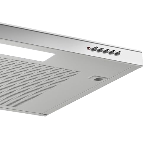 Konventionelle Dunstabzugshaube CATA LFK 6001 X 3-stufiges mechanisches Bedienfeld Abluftmotor L1B Energieeffizienzklasse B