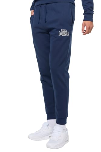 Pantalon de jogging homme Lonsdale Rathven regular fit noir gris