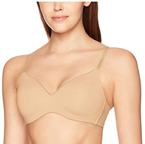 Calvin Klein Lightly Lined Wirefree Bra BlackNude