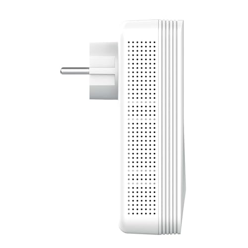 STRONG - Powerline 1000 Duo Wi-Fi EU - Adattatore Powerline 1000 + Wi-Fi 1200 Mbps - Internet Veloce - Presa Passante Schuko - Portata di 300m - Per Tutti i Modem/Router - Hotspot + Ethernet - Bianco - Powerline - Immagine 2