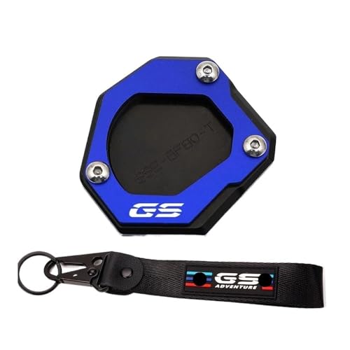 Plaque d'extension béquille pour moto évite la chute des F700GS F650GS
