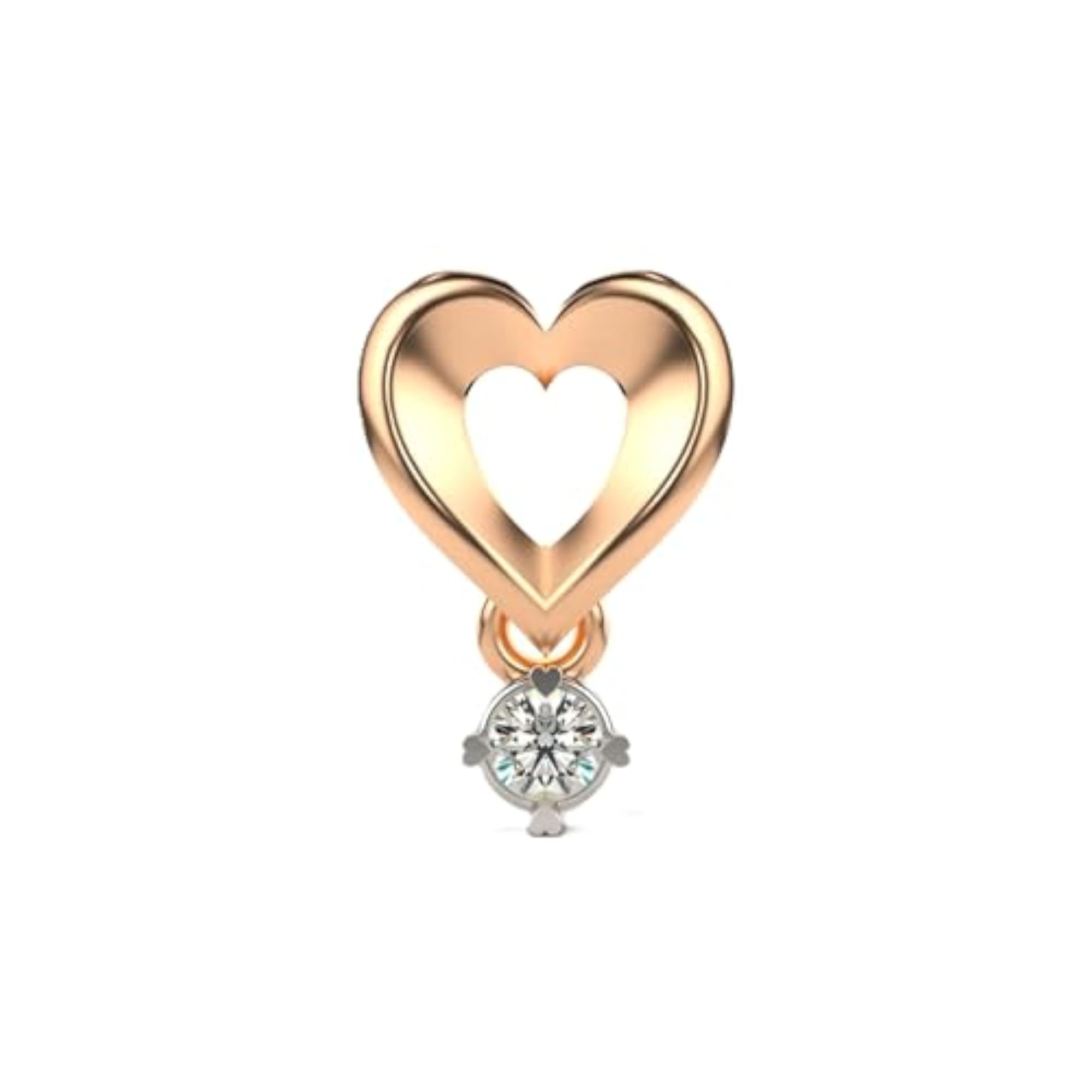 Women's Sterling Silver & Lab Grown Diamond Pendant, Elegant Gift