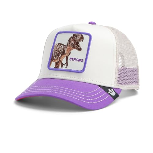 Goorin Bros. The Strong Dino A-Frame Trucker Cap Blanc Violet