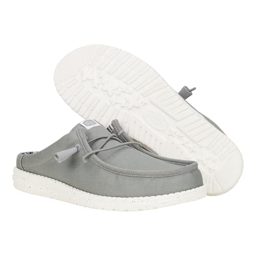 Image of HEYDUDE Men's Wally Slip Stretch Canvas | Men's Shoes | Men Slip-on Loafers | Comfortable & Light-Weight