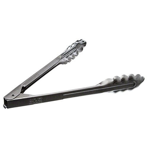 Edlund - 9 inch heavy duty stainless steel restaurant tongs with Lock