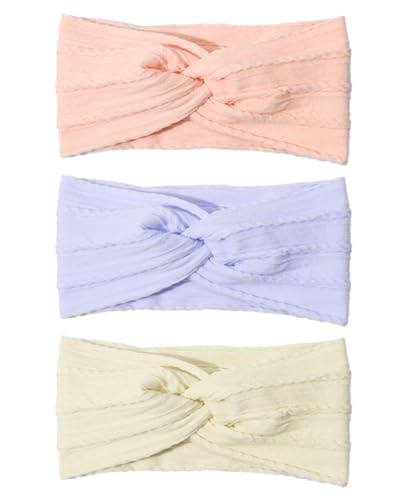KGDUYC 3 pcs Baby Stirnbänder, Unisex, 6-12 Monate, 0-3 Monate, Bequem & Perfektes Accessoire für Baby (lila + hellrosa + gelb) KGDUYC 3 pcs Baby Stirnbänder, Unisex, 6-12 Monate, 0-3 Monate, Bequem & Perfektes Accessoire für Baby (lila + hellrosa + gelb)