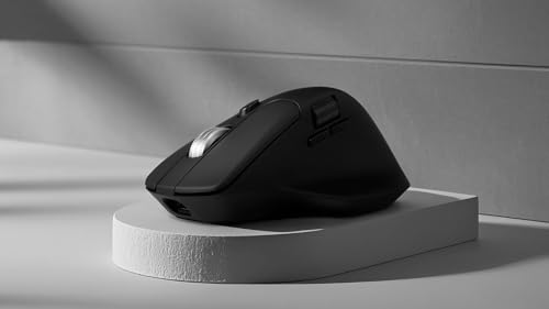 Image of Keychron M6 Wireless Mouse, 2.4 GHz /Bluetooth 5.1 /Wired Mouse, PixArt 3395 Sensor, Programmable Buttons, Side Scroll Button, Up to 26,000 DPI /650IPS, 2.8 oz (78 g), Lightweight Ergonomic Design for