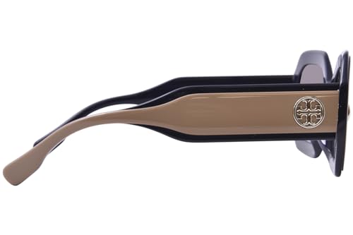 Tory Burch TY7192U 19396I Sunglasses Women's Navy/Beige/Clear Gradient Grey 55mm3