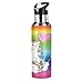 Joli Bébé Arc-En-Ciel Licorne Cheval Bouteille d'eau Isotherme avec Paille en Acier Inoxydable Gourde 600ML, Sans Bpa Gourdes Eau pour Enfant Sport Randonnée École Bureau