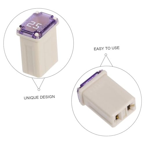 Microfusibles para coche SOIMISS en miniatura: kit de 10 fusibles de amperios para adaptador 3