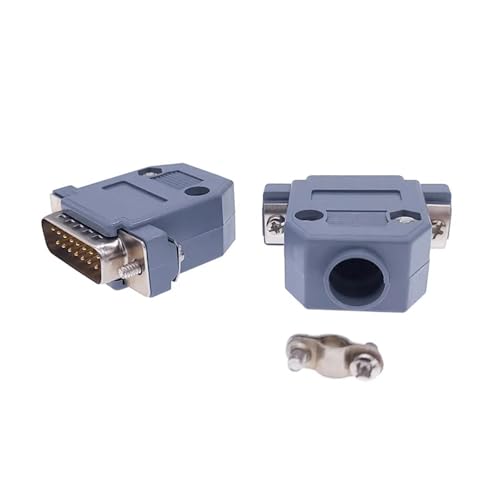 Conector DB15 Macho Evita Interferencias de Señal con Latón Dorado D-Sub 6