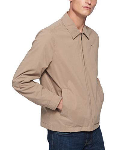 Image of Tommy Hilfiger Men's Lightweight Zip-up Microtwill Golf Jacket (Standard and Big & Tall Sizes)