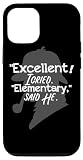 Sherlock Holmes T-Shirt British Detective 221B Baker Street Case for iPhone 12/12 Pro