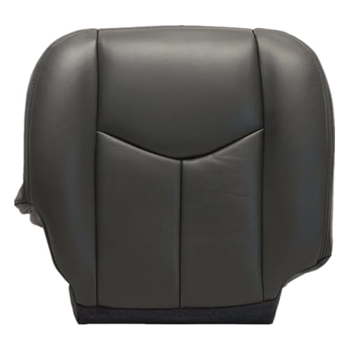 Priprilod Dark Gray Passenger Side Bottom Replacement Seat Cover Compatible with Chevy Silverado Tahoe Suburban Avalanche GMC Sierra Yukon XL 2003 2004 2005 2006