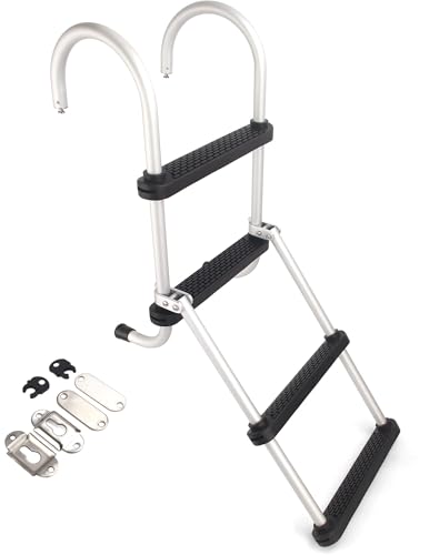 Mojiate 4-Step Aluminum Folding Ladder