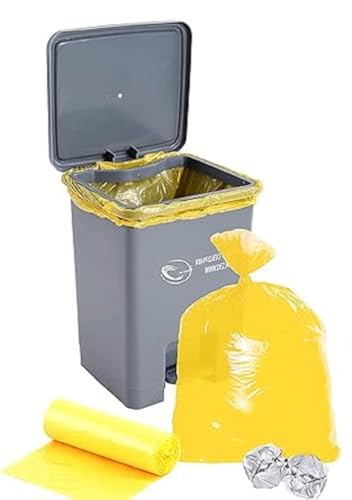 VENOM Bio Hazard/Bio-Medical Waste Bag in 51 Micron Thickness Use For Medical Waste|Dustbin Bag|(As Per Govt. Standards), 19 X 21 Inches (Size) Red -12 Pcs|Yellow-12 Pcs|Blue-12 Pcs (Pack of 36) - Image 3 thumbnail
