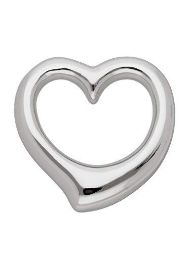 Plata de ley 925 Silver Diseño – Colgante – Swing Heart – B. 10 mm – H. 9,5 mm