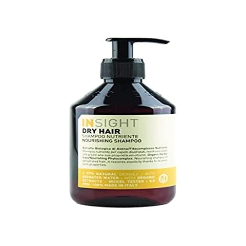 INSIGHT Clean Beauty Nourishing Shampoo for Dry Hair with Organic Oat Extract, Vegan, 13.5 fl oz Cover