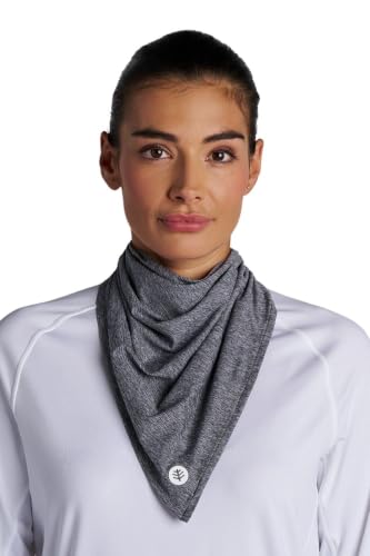 Performance Sun Bandana - UPF 50+ Sun Protection - Virasana in Charcoal Heather