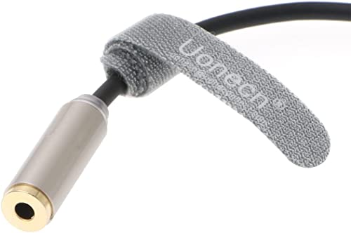 Uonecn Audio Cable for Z-CAM E2-S6 Straight 00B 5-Pin Male to Stereo TRS 3.5mm Female, Red - Image 2