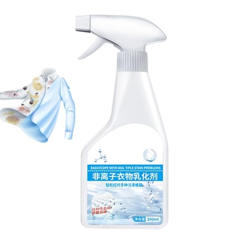 Spray Quitamanchas Para La Ropa - Eliminador Natural De Manchas En La Ropa,300ml Eliminación De Grasa Aceite Sangre Fruta Café Barro Suciedad