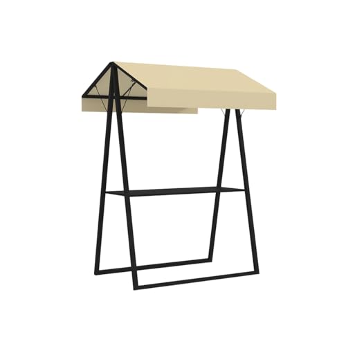 Carrello pieghevole del venditore con baldacchino, bancarotta portatile sul mercato delle ruote per i mercati degli agricoltori, fiere dell'artigianato, vendita di cibo di strada. Robusto telaio in fe