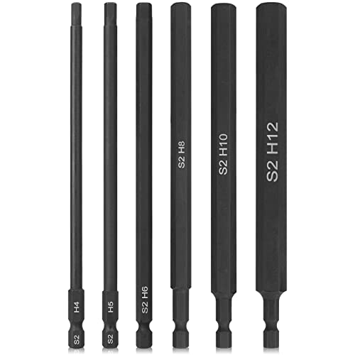 K Kwokker 150mm Hex Head Allen Wrench Drill Bits