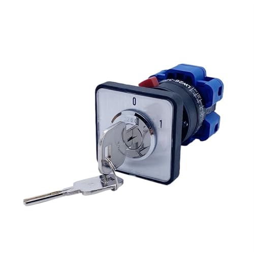 Interruptor de leva LW26-32F de 32A con llave de bloqueo y corte de energía