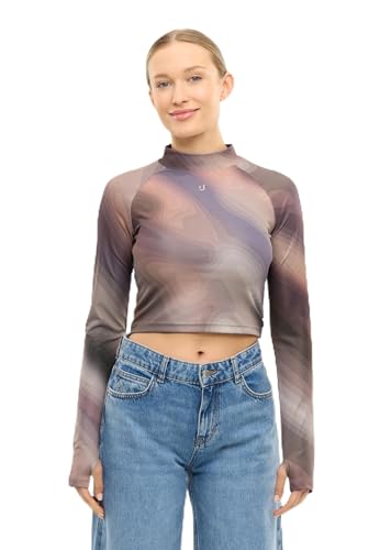 T-shirt manches longues femmes fini les hauts amples sans forme
