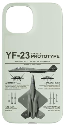 YF-23 �X�e���X�퓬�@ �~���^���[ �W�F�b�g �C���t�H�O���t�B�b�N �_�[�N�I���[�u �X�}�z�P�[�X iPhone 15 �p