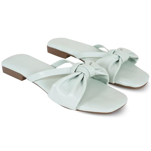 Image of DFR Women Casual Cushioned Flat Slippers Woman