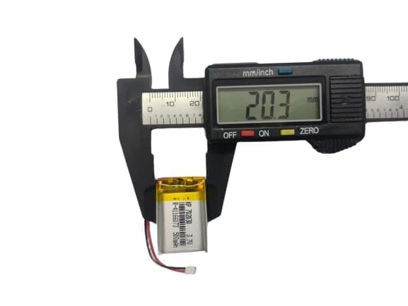 Image of KP 702030 3.7V 500mAh Rechargeable Battery with Connector for Drone, Toys, Gaming, Robotics bluetoorh Headset, Bluetooth Speaker 500 mAh