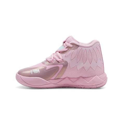 PUMA Kids Girls Mb.01 Iridescent Basketball Sneakers Shoes - Pink - Size 1.5 M3