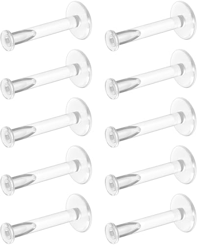 WildVibe Clear Labret Retainers