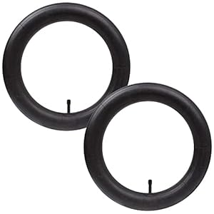 Cyclingcolors 2x 12 Zoll Kinderwagen Schlauch Schrader Ventil