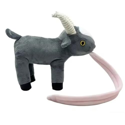 Akfldms Muñeco de Peluche de 22 cm con Forma de Cabra, Pájaro Realista, Almohada de Kiwi