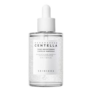 SKIN1004 Tone Balancing Capsule Ampoule, Niacinamide & Centella Serum for Face, Korean Hydrating Facial Serum to Help Balance Uneven Skin Tone with Tranexamic Acid, Korean Skincare, 1.69 fl oz / 50 ml