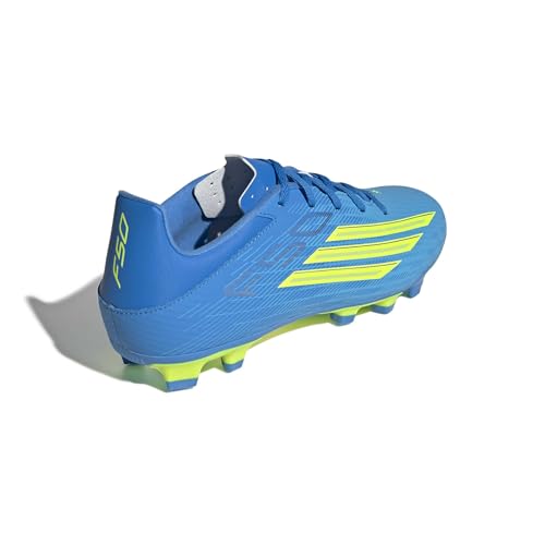 Image of adidas F50 Club FG /MG Football Cleats, Tesoye /Cblack /Lucred, Firm Ground /Multi-Ground Soccer Shoes