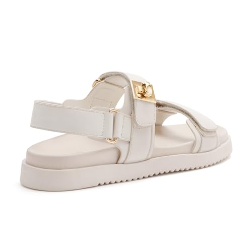 Image of vodvob Women's Platform Sandals Cushioned Footbed Open Toe Walking Summer