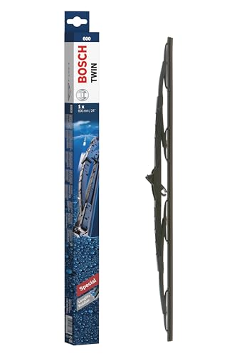 OXIMO Set Tergicristalli Ant. 700+400 Mm - Spazzole Non Scheletriche Con Gomma Al Silicone E PTFE, Silenziose, Anticorrosione, 2 Pezzi