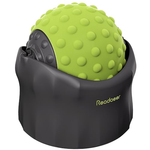 Bola de masaje para relajación de fascia, músculos doloridos, tejido profundo, puntos gatillo, nudos musculares y relajación de yoga, bola de masaje manual