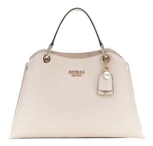 Sac à main GUESS Eco Evaine coloris Stone, cabas élégant avec double anse