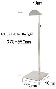 Miniatura 6 de Greneric Paquete de 2 soportes de metal ajustables para colgar bolsas para tiendas minoristas, ventanas, accesorios de mesa, estantes organizadores