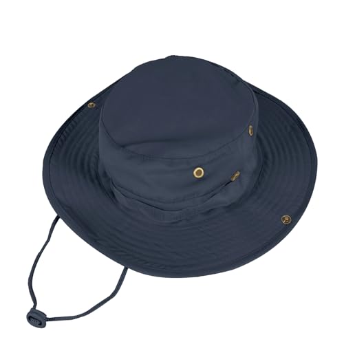 Image of Sun Hats for Men Women Bucket Hat UPF 50+ Boonie Hat Foldable UV Protection Hiking Beach Fishing Summer Safari