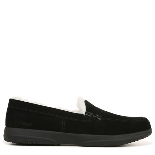 Vionic LYNEZ0017.5M LYNEZ Black Suede 7.5 M by Vionic - Image 3